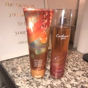 Bath and body works cashmere glow